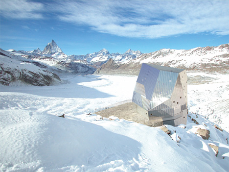 Holcim Awards Bronze 2008 - Autonomous alpine shelter, Monte Rosa hut, Switzerland