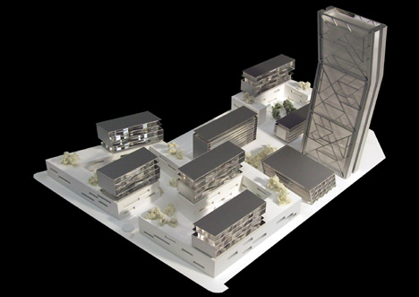 Vista general de “Smart City”, proyecto de Rafael de La-Hoz