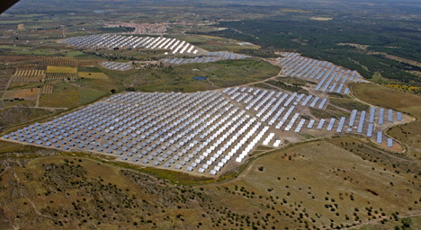 La central solar fotovoltaica de Amareleja (Moura) ocupa una extensión de 250 hectáreas