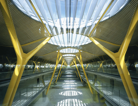 Aeropuerto de Barajas, Madrid. © RSHP