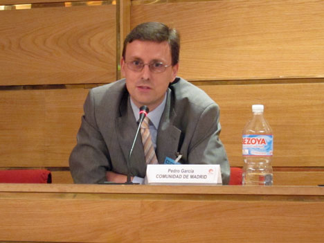 Pedro García Fernández, Técnico de apoyo de la Dirección General de Industria, Energía y Minas de la CAM