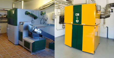 Sistema de aprovechamiento de biomasa para calefacción y otros usos térmicos