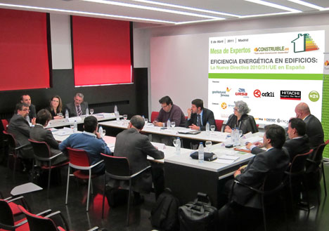 Mesa de Expertos “Eficiencia Energética en Edificios: La Nueva Directiva 2010/31/UE en España”