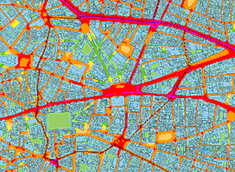 Mapa del ruido en Madrid