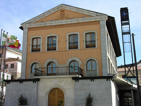 El District Heating también climatiza el edificio del Ayuntamiento de Navas del Marqués.