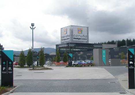 Vista del Centro Comercial 