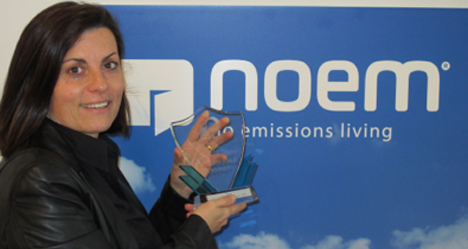 Noem recibe el premio en la categoría InnoEnergy