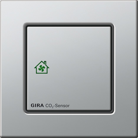 Sensor de CO2 con versión autónoma y versión KNX de GIRA