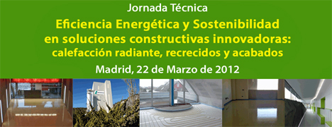 Jornada Eficiencia Energética y Sostenibilidad en Soluciones Constructivas Innovadoras