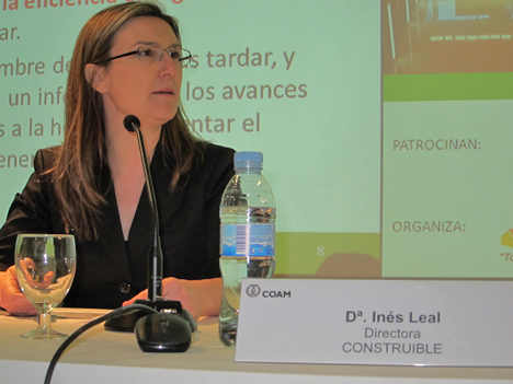 Inés Leal, Directora de CONSTRUIBLE