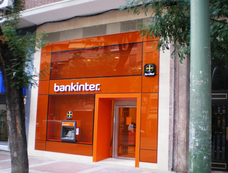 Oficina de Bankinter en la calle Santa Engracia nº 97 de Madrid 