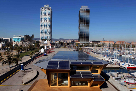 pabellón solar de Endesa patrocinado por Schott Solar