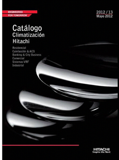 Catálogo Climatización Hitachi 2012-2013
