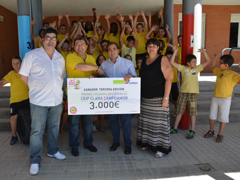 El Colegio Público Clara Campoamor de la localidad de San Martín de la Vega (Madrid) ha recibido el Premio Colegios Sostenibles CEMEX