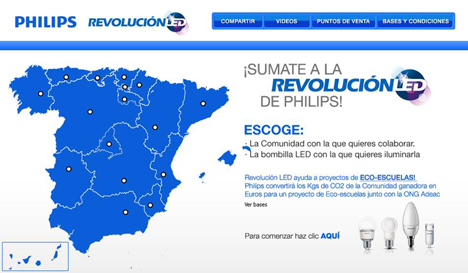 Campaña Revolución LED de Phillips