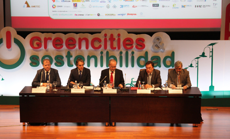 Jornada de Inuguración en Greencities & Sostenibilidad, 3er Salón de la Eficiencia Energética y Sostenibilidad en Edificación y Espacios Urbanos
