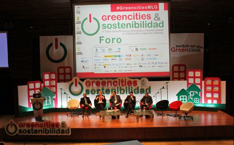 Mesa redonda en Foro de Greencities & Sostenibilidad, 3er Salón de la Eficiencia Energética y Sostenibilidad en Edificación y Espacios Urbanos