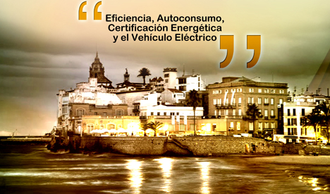 Cartel de la joranada Bioec&oacute;nomic, Eficiencia, autoconsumo, certificaci&oacute;n energ&eacute;tica y veh&iacute;culo el&eacute;ctrico.