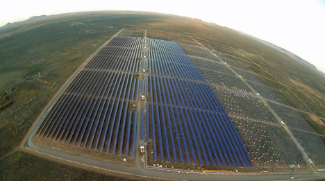 Centrale fotovoltaica en Sudáfrica