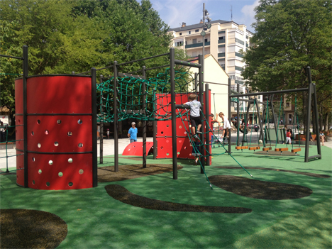 Nueva Plaza Green Capital, zona de parque ecodiseñado 
