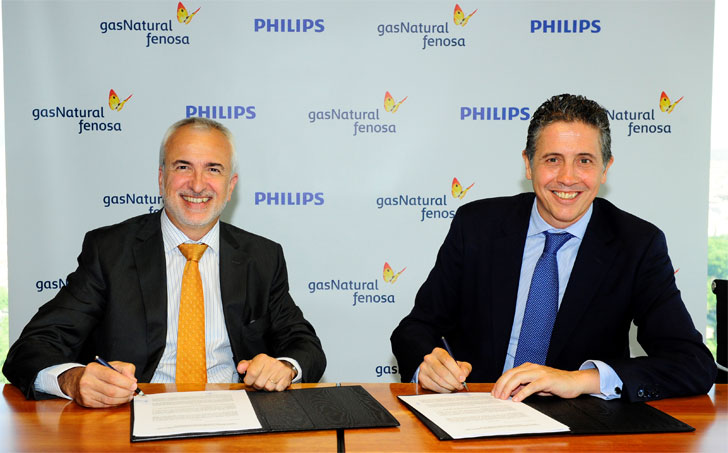 Gas Natural Fenosa y Philips promoverán la eficiencia energética