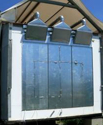 Fachada ventilada sistema de impulsión