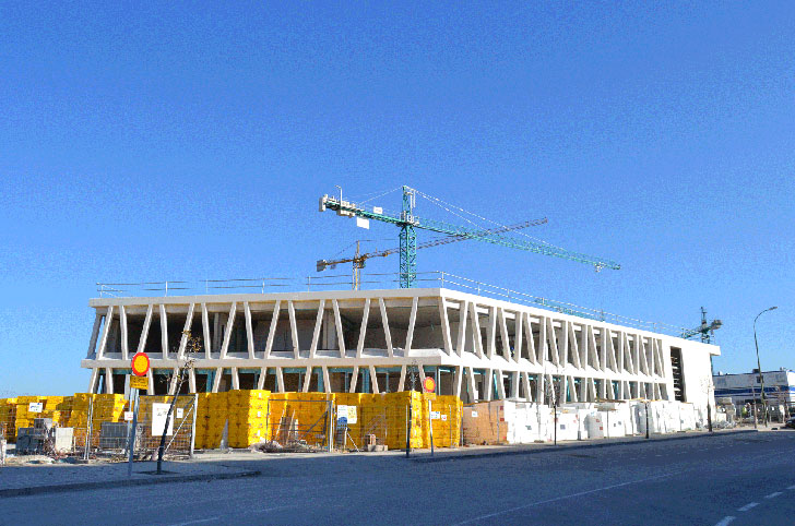 Poliestireno extruido de Ursa en el Colegio Alemán de Madrid