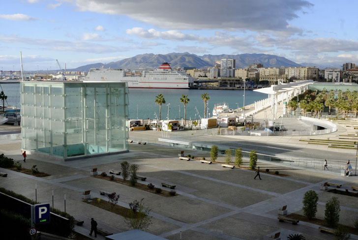 Ubicación de Centro Pompidou Málaga.