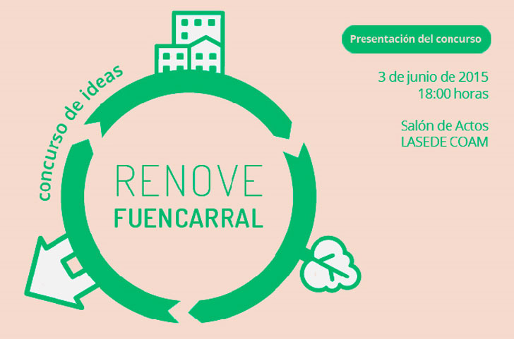Cartel de la Jornada sobre Proyecto Renove Fuencarral.