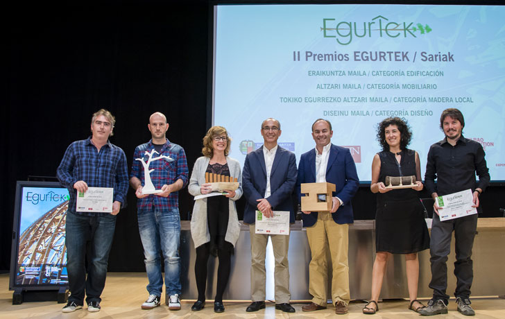 Premiados en la II Edición de Egurtek.