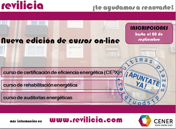 Curso de CENER en eficiencia energ&eacute;tica.
