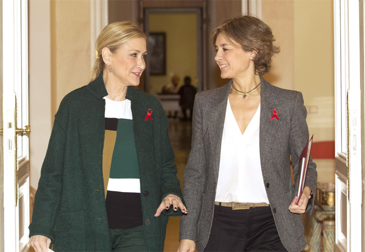 Cristina Cifuentes e  Isabel García Tejerina.