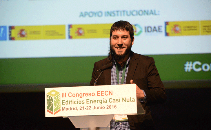 Álvaro Campos, profesor de la Universidad del País Vasco en III Congreso Edificios Energía Casi Nula.