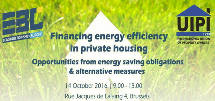 Jornada sobre cómo financiar la Eficiencia Energética en las Viviendas.