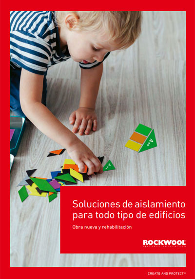 Catálogo de Rockwool sobre soluciones de aislamiento.