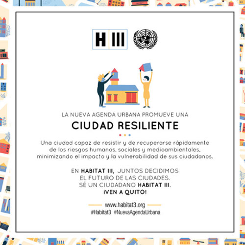 La Agenda Urbana apuesta por una ciudad resiliente.