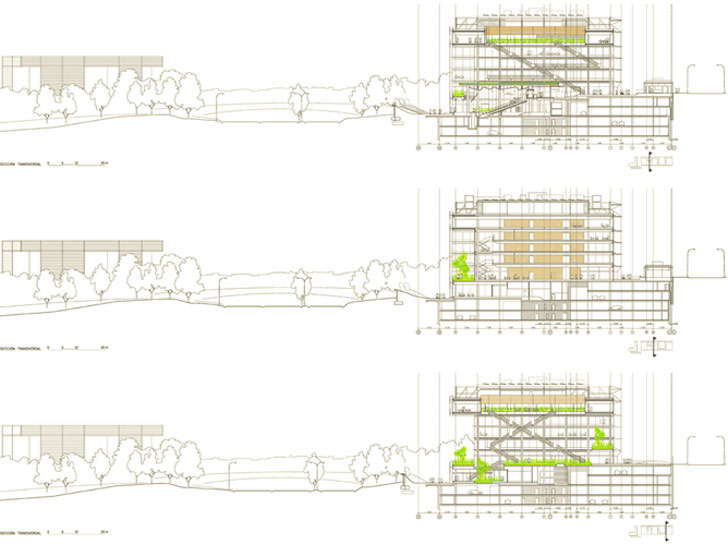 Arquitectura atemporal en la sede de Luca de Tena de Banco Popular.