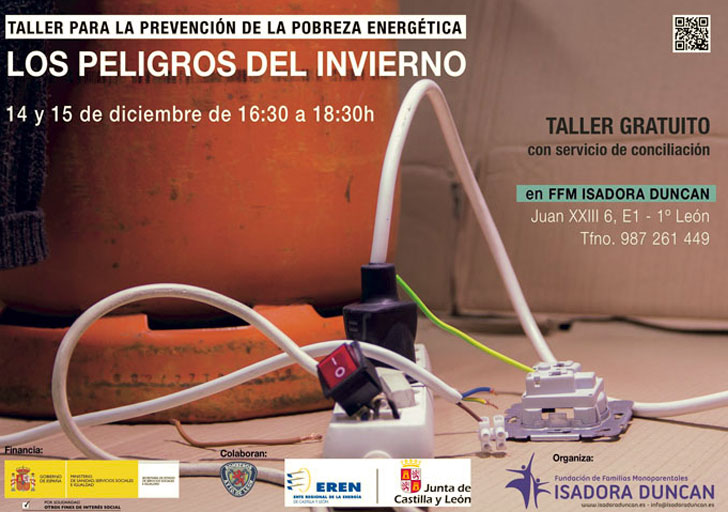 Taller sobre pobreza energética para familias vulnerables de León.