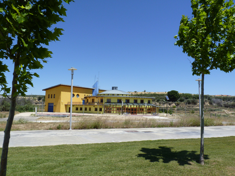 Parcela en la que se construirá el demostrador de Zaragoza, junto a la actual sede de CIRCE, y que albergará parte de sus oficinas y laboratorios