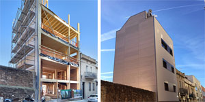 El edificio más alto de madera de Barcelona, sostenible, saludable y eficiente con criterios EECN