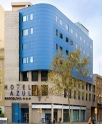 Paneles solares híbridos de segunda generación, más energía solar con menos superficie de captación. Hotel Azul.