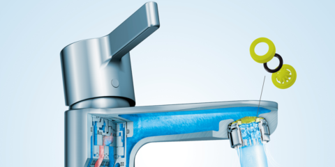 La Tecnología EcoSmart de Hansgrohe reduce el consumo de agua y electricidad