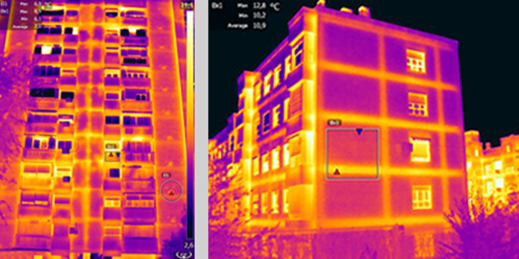 Este nuevo servicio de Saint-Gobain Placo emplea la termografía infrarroja para evaluar la eficiencia energética.