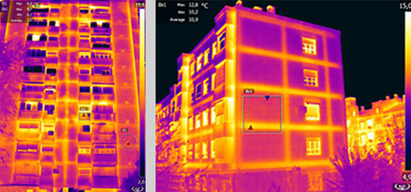 Este nuevo servicio de Saint-Gobain Placo emplea la termografía infrarroja para evaluar la eficiencia energética.