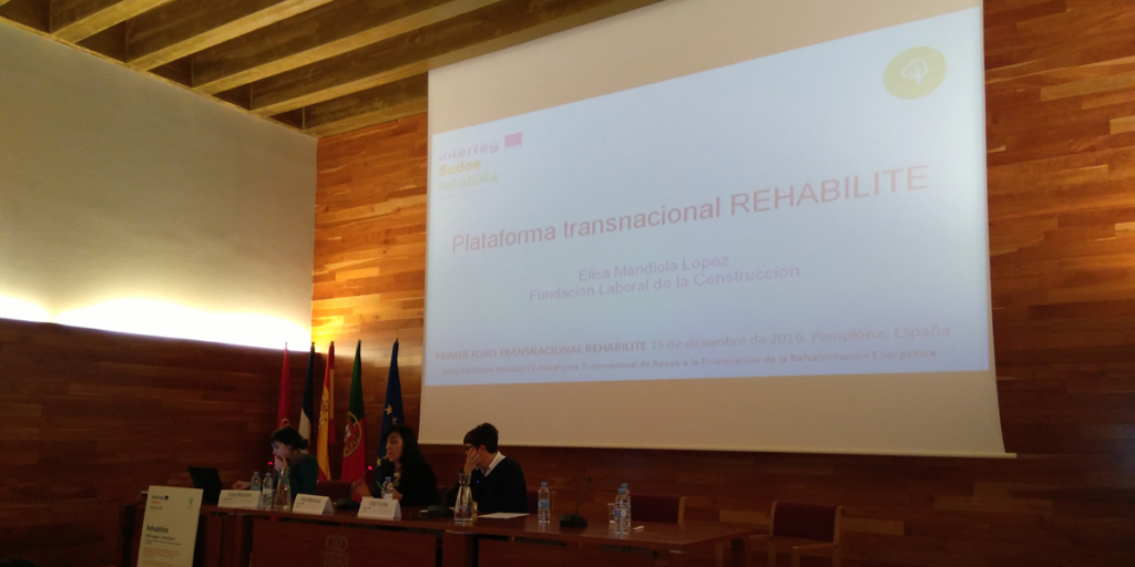 Más de 80 autoridades y expertos acudieron al proyecto europeo Rehabilite en Navarra.
