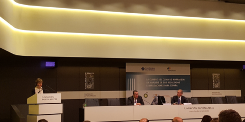 Tejerina analiza las implicaciones de España en la lucha contra el cambio climático