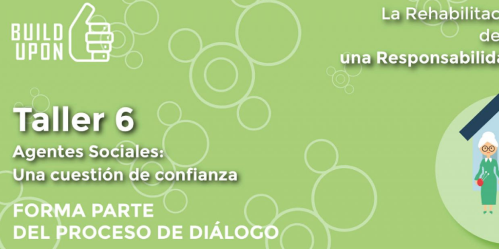 Folleto del taller que se va a celebrar en Sevilla ¿Es la rehabilitación energética una cuestión de confianza?