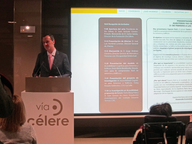 Jorge Jiménez de Cisneros Bailly-Baillière, director general de atención a personas con discapacidad de la Comunidad de Madrid