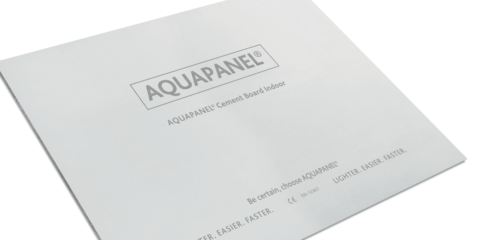Nueva placa Aquapanel Indoor de Knauf que mejora la Sostenibilidad y el Rendimiento