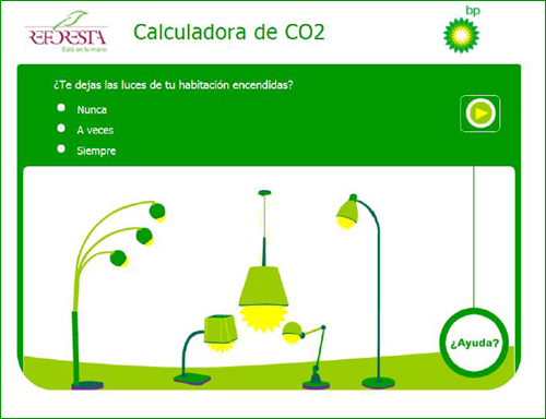 Los estudiantes han tenido que responder a nueve preguntas sencillas sobre sus hábitos de consumo energético.